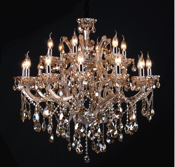 Cognac crystal deals chandelier